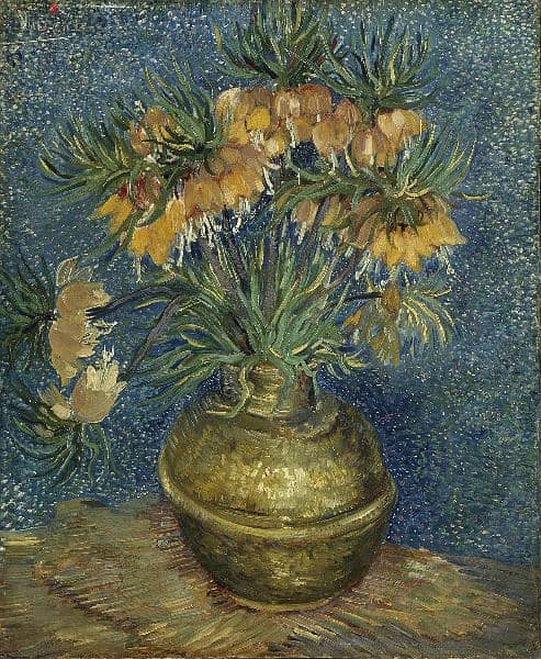 Vincent van Gogh - Imperial Fritillaries in a Copper Vase 1887 0