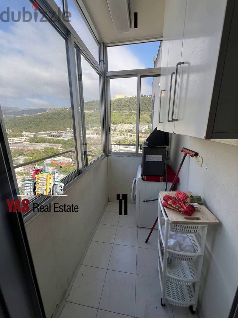 Zouk mosbeh 190m2 | 50m2 Terrace | Duplex | Well Maintained | EL | 12