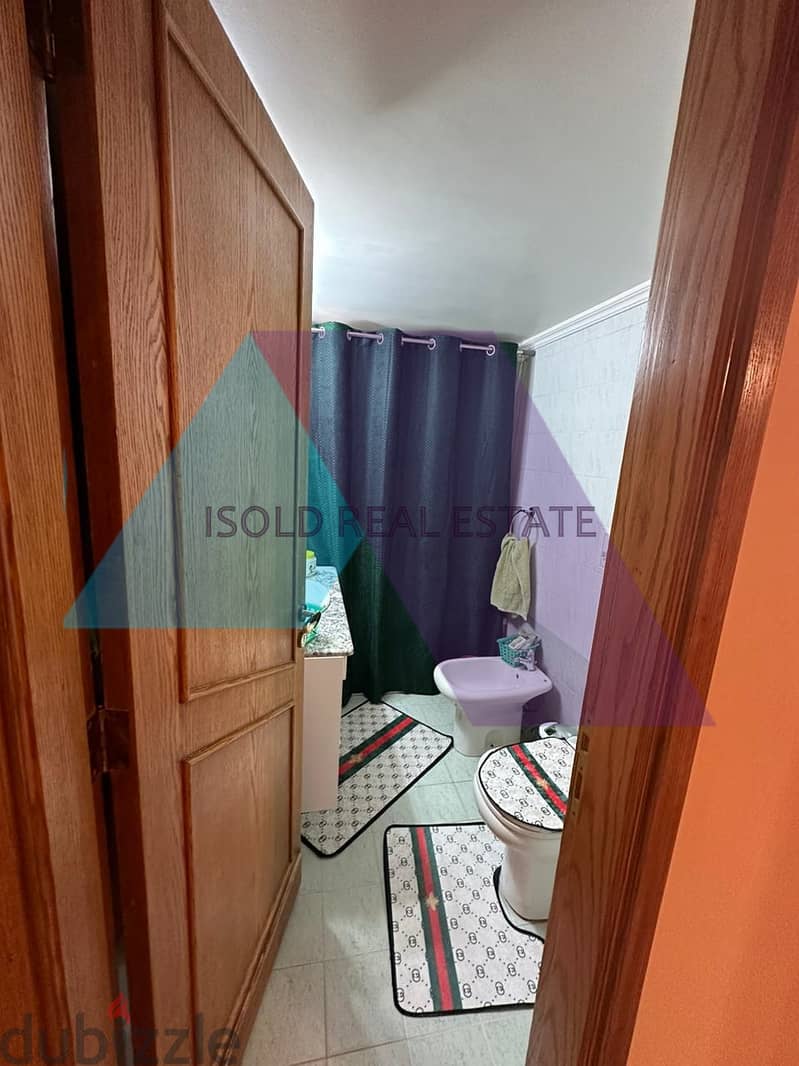 Fully furnished 210 m2 apartment +open view for sale in Mansourieh 5