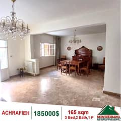 185000$!! Apartment for sale located in Achrafieh 0