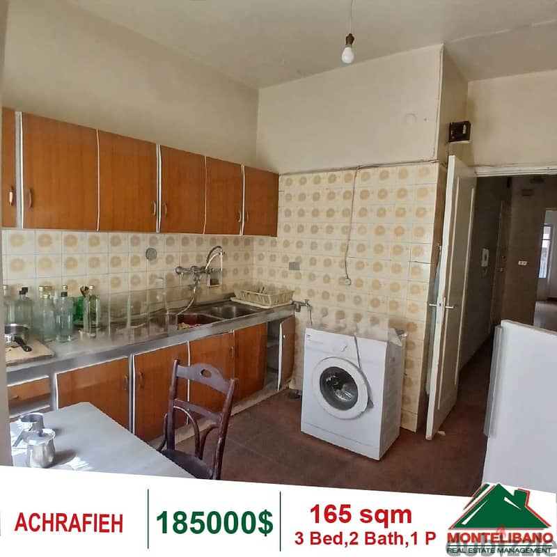 185000$!! Apartment for sale located in Achrafieh 5
