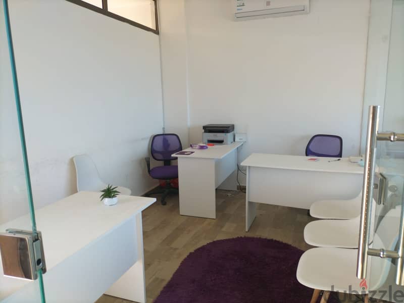 50 SQM Prime Location Decorated Office in Khaldeh, Aley 1