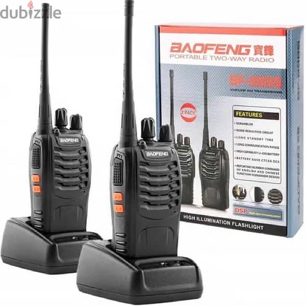 Baofeng Walkie Talkie Portable Two Way Radio BF-888S 1