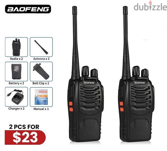 Baofeng Walkie Talkie Portable Two Way Radio BF-888S 3