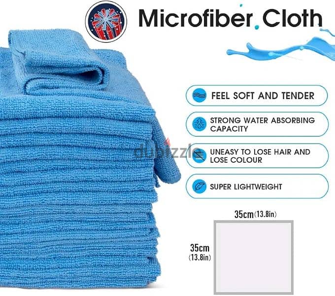 german store microfiber cleaning cloth 2pc 3