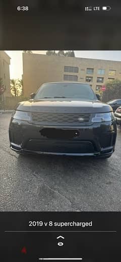 Range Rover Sport 2019 v8 dynmic