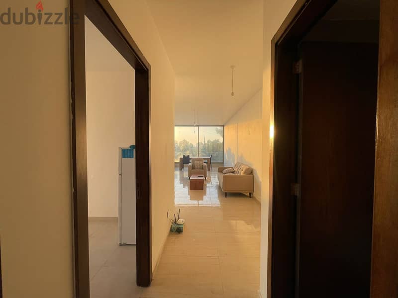 170 SQM Semi-Furnished Apartment in Aoukar, Metn with Mountain View 1