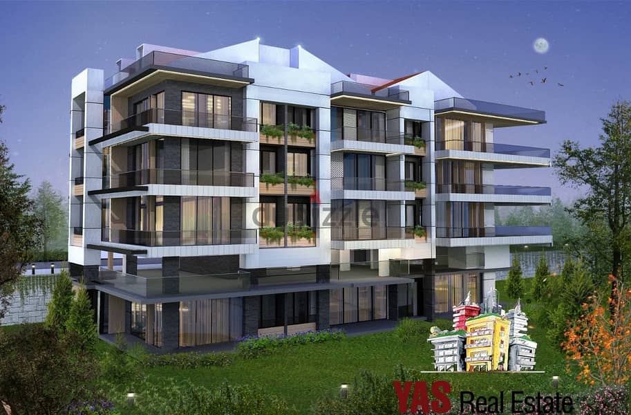 Reyfoun 155m2 |55m2 terrace|Under Construction|Payment Facilities |DA 1