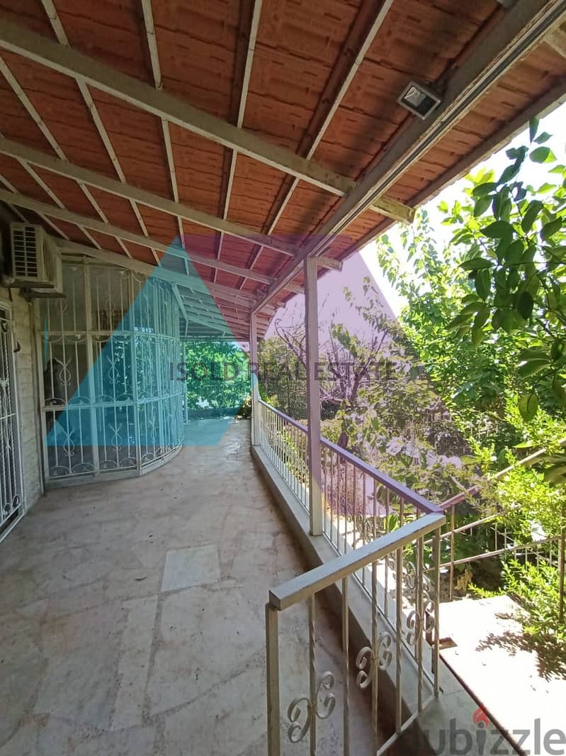 A 105 m2 apartment with a terrace+open view  for sale in Baabdat 1