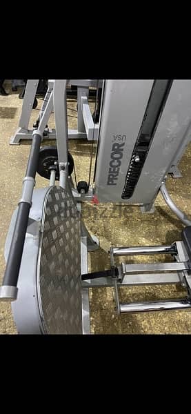 leg press precor original plate loaded 4