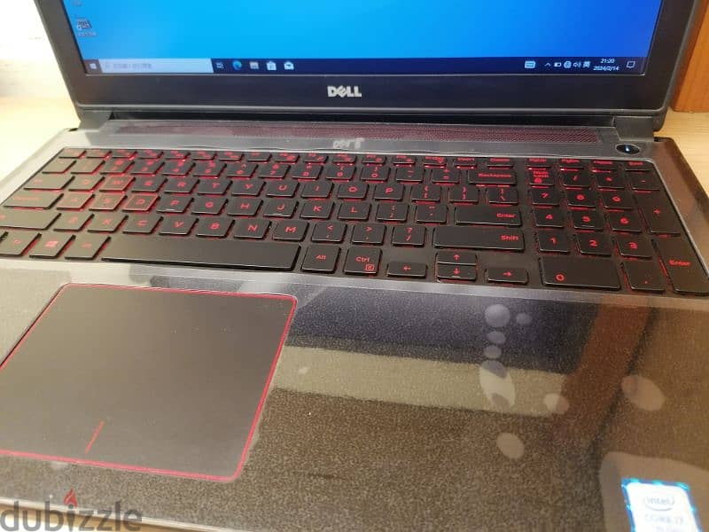 Laptop gaming Dell i7 7th HQ / GTX 1050 1