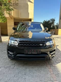 Range Rover Sport HSE V6 2017 black on black (clean carfax)
