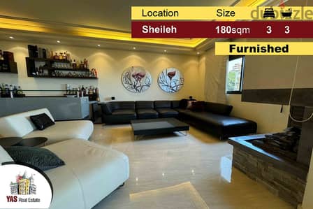 Sheileh 180m2 | Decorated | Furnished & Equipped | Panoramic View | EL