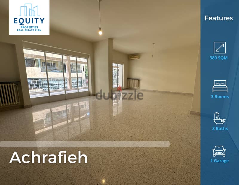 Ashrafieh | Prime Location | 280 SQM | 1,000$/M | #JZ73824 0