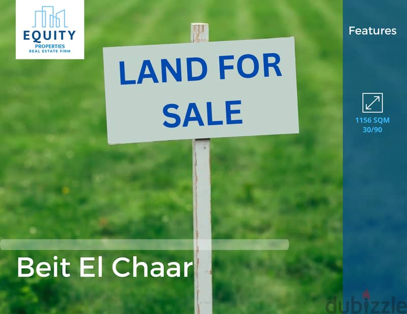 Beit El Chaar | Top Catch | View | 1156 SQM | 460,000$ | #JM73931 0