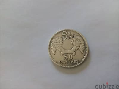 original 50 piastres 1929