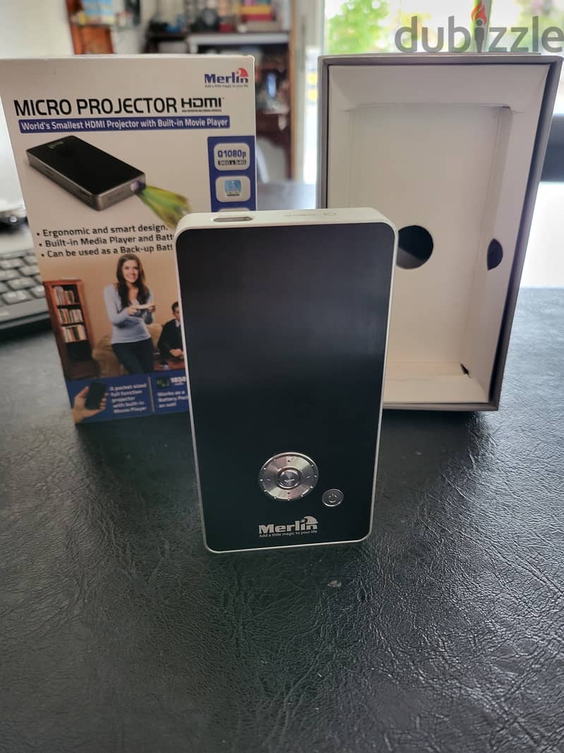 MERLIN MICRO PROJECTOR HDMI 2