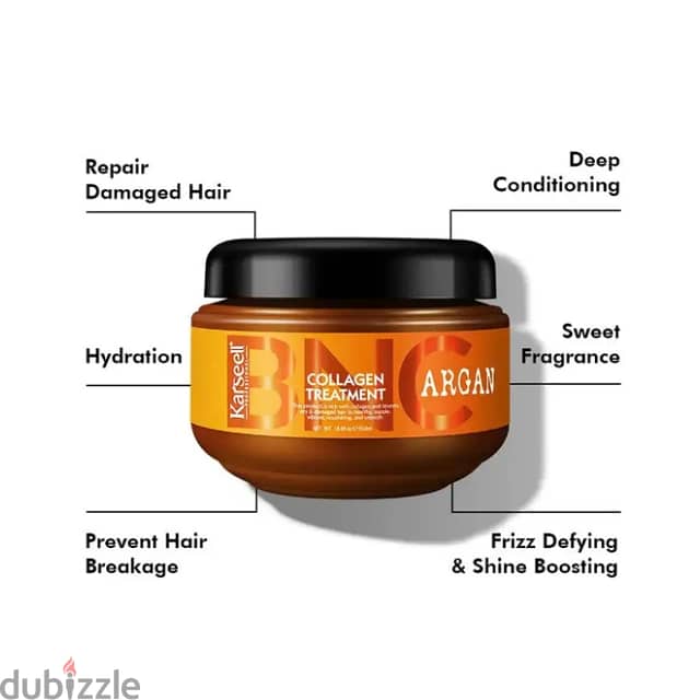 Karseell BNC Collagen Cream Deep Conditioning Argan Hair Repair Mask 6