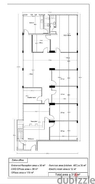 Office for sale in zalka 650k. مكتب للبيع في الزلقا ٦٥٠،٠٠٠$ 3