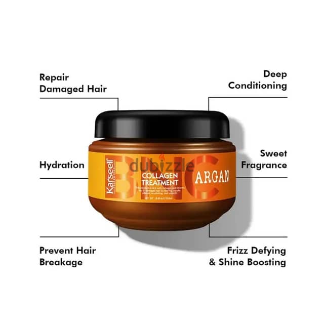 Karseell BNC Collagen Cream Deep Conditioning Argan Hair Repair Mask 6