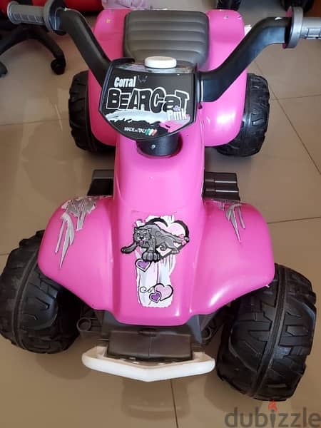 ATV for kids - peg perego 1