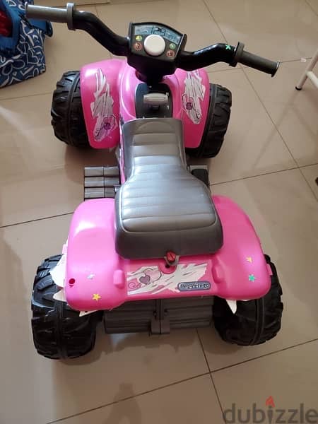 ATV for kids - peg perego 3