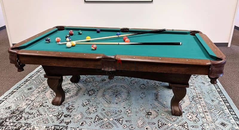 7' Classic Billiards Table 221 x 125 x 79 cm 1