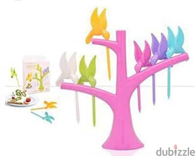 Kitchen decoration tree shape stand with birds