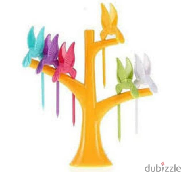 Kitchen decoration tree shape stand with birds 3