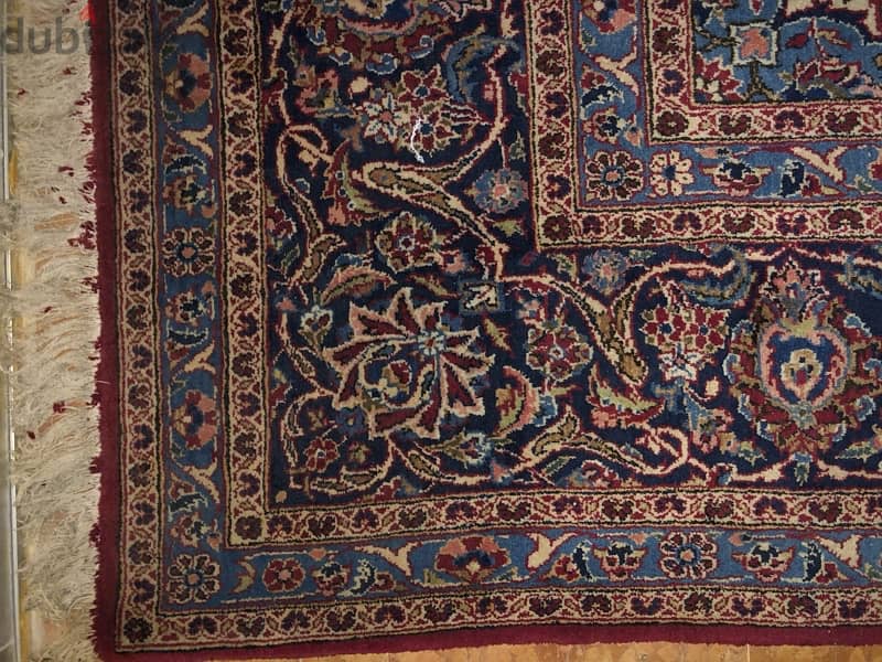 Authentic Persian Ajami Rug 3.8m x 2.7m 2