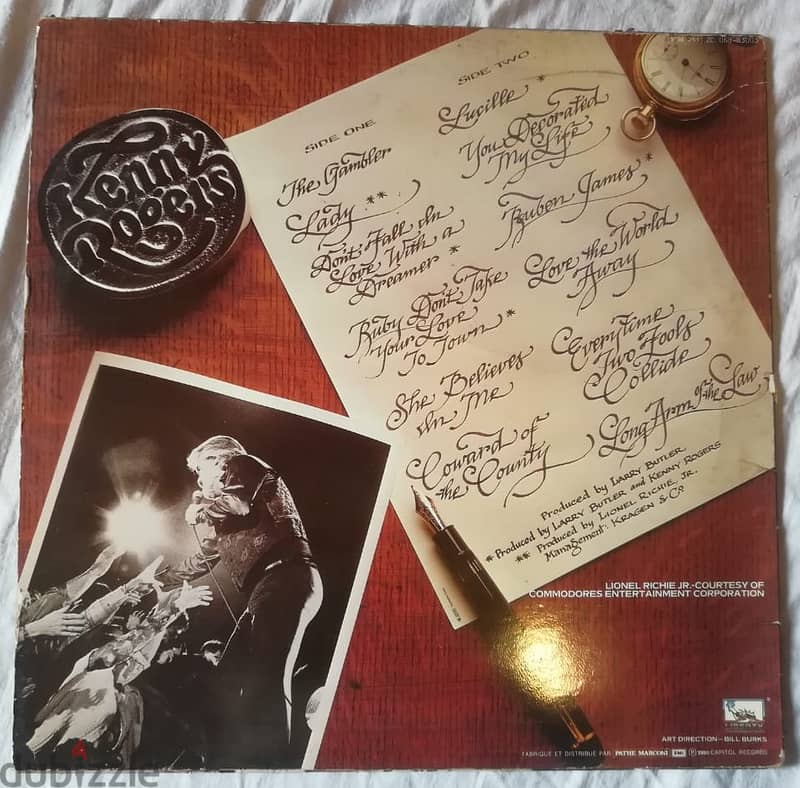 kenny rogers best of vinyl 1