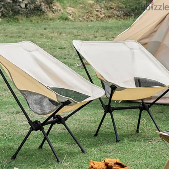 Outdoor Folding Chairs, Portable Camping Chair with Carry Bag 3