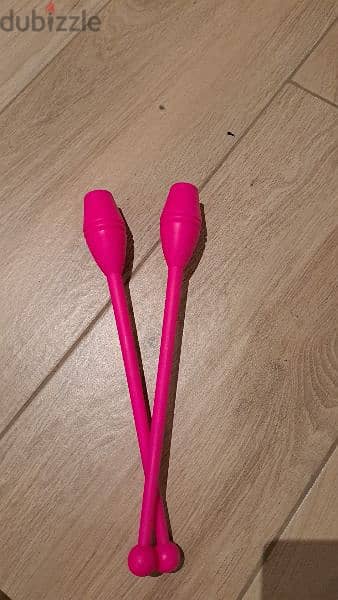 2 pcs rhythmic gymnastic stick 1