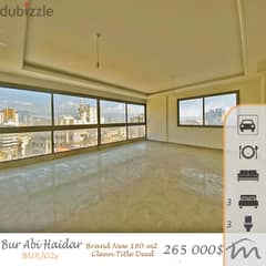 Burj Abi Haidar | 3 Bedrooms | New Building | Title Deed | Open View