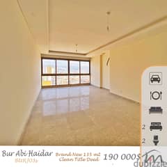 Burj Abi Haidar | New Building | Title Deed | Open View | 2 Bedrooms