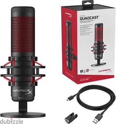 Hyper X Quadcast Mic For Podcasts & YouTube 0