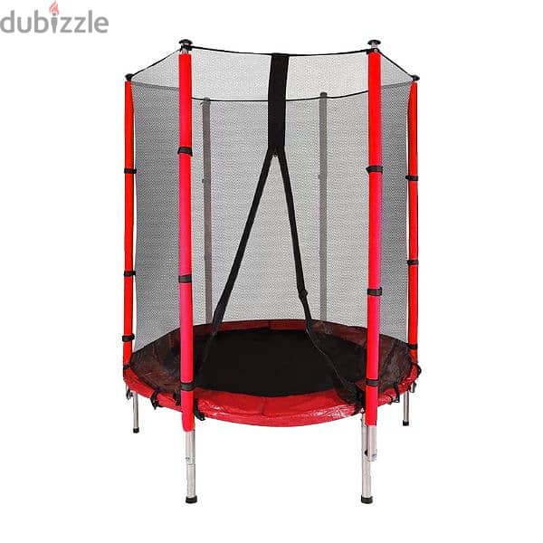 140 cm Trampoline with Free Swings 3