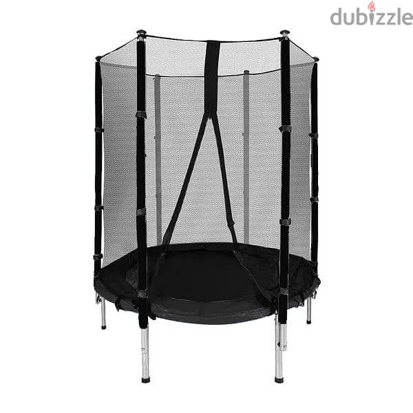 140 cm Trampoline with Free Swings 4