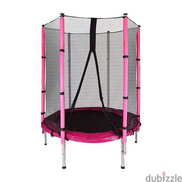 140 cm Trampoline with Free Swings 5