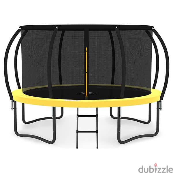 300 cm Heavy Duty Anti-Rust Trampoline + Free Swing 2