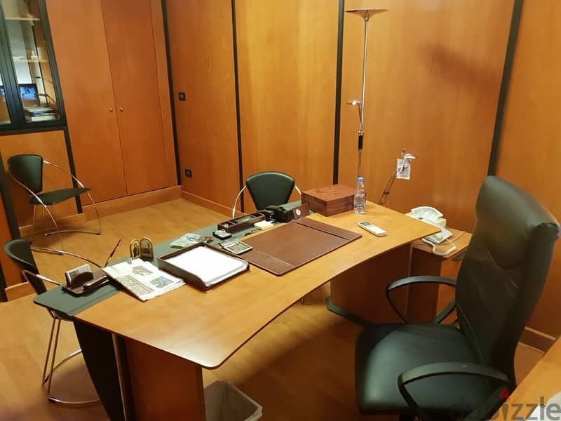 80 Sqm | Fully Furnished & Decorated Office For Rent In Zalka 1