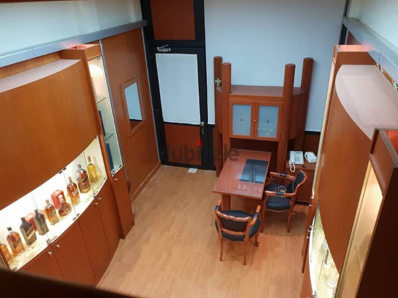 80 Sqm | Fully Furnished & Decorated Office For Rent In Zalka 6