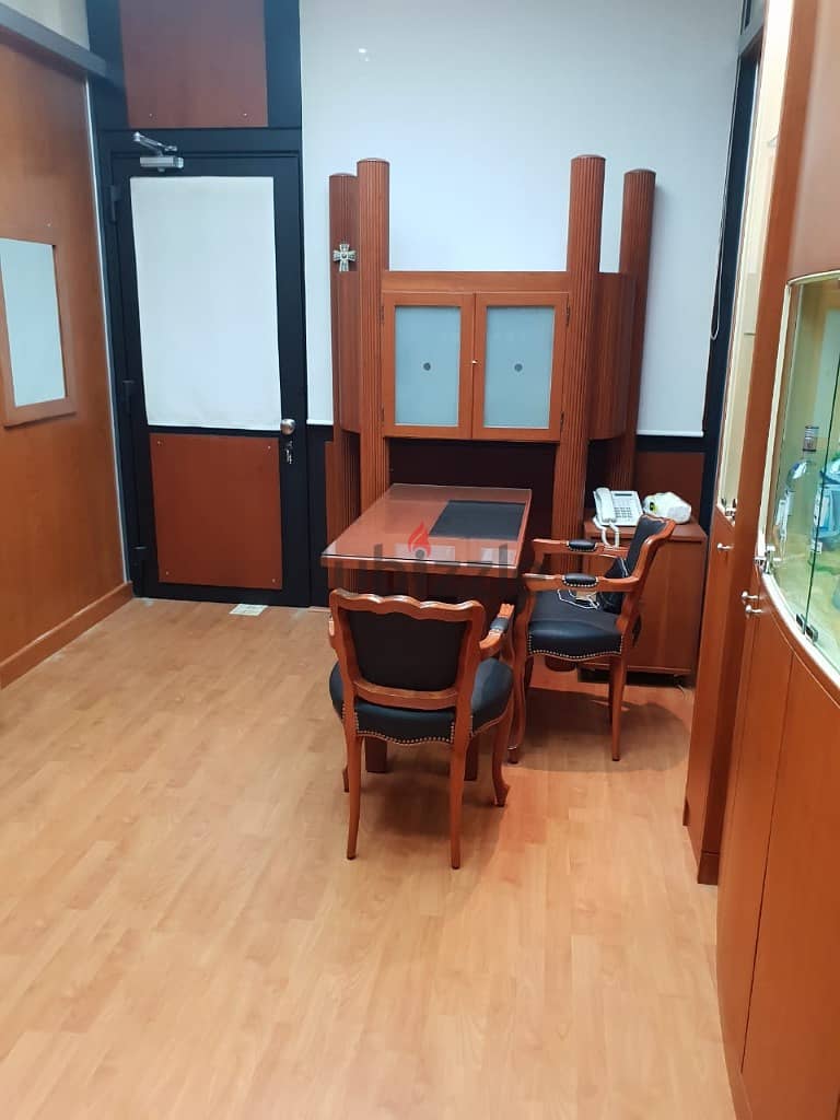 80 Sqm | Fully Furnished & Decorated Office For Rent In Zalka 7