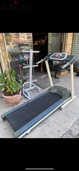 treadmill sportop like new incline very good quality