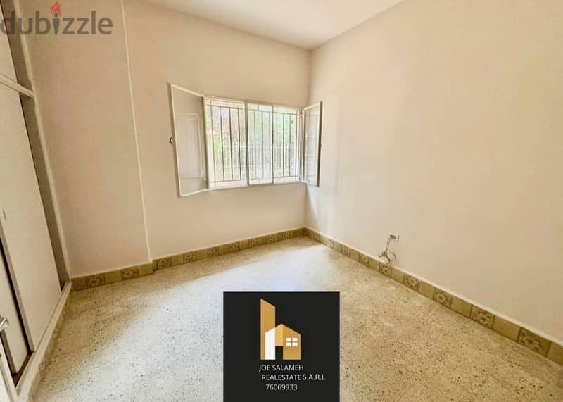 Apartment for sale in Ajaltoun with garden for 65,000$cash/شقة عجلتون 6