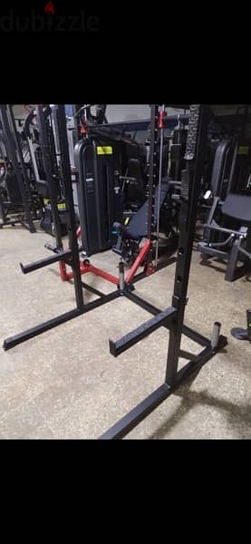 Squat rack like new heavy duty 3