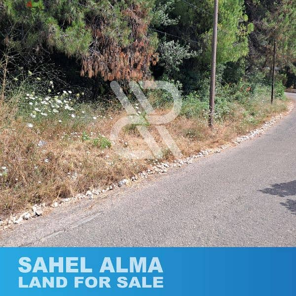 Land for Sale in Sahel Alma-Jouneh - أرض للبيع في ساحل علما-جونيه 2