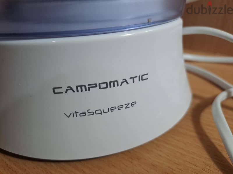 Campomatic citrus juicer 25 watts, 1.2 litres NEW 2