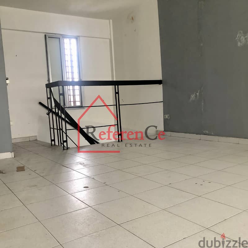 Prime location shop on Jeita highway محل في موقع متميز على طريق جعيتا 1