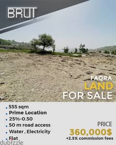 Prime location land for sale in Faqra Kfardebian Keserwan ! 0